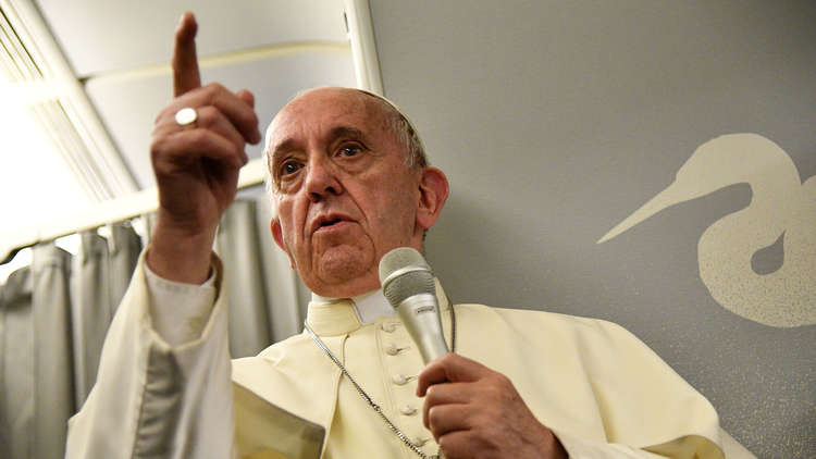 البابا فرنسيس يدعو إلى حماية الوضع القائم في القدس