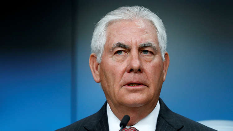 تيلرسون: من المهم مشاركة الأسد في محادثات التسوية في سوريا ما دام هو بالسلطة