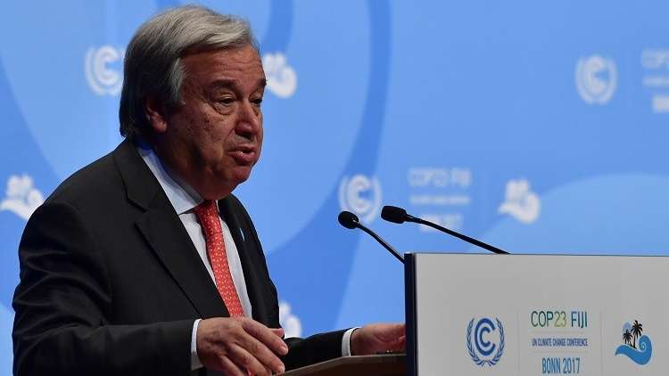 غوتيريش: القدس جزء من الحل النهائي ويجب أن تكون عاصمة لإسرائيل وفلسطين معا