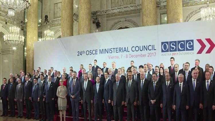 اجتماع منظمة الأمن والتعاون الأوروبي