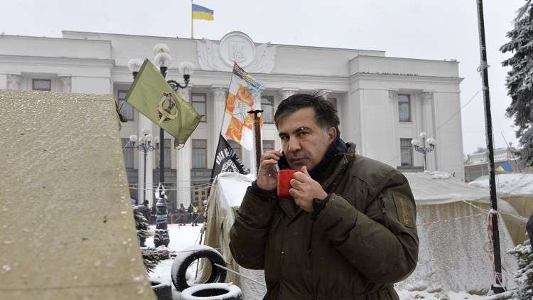 ساكاشفيلي يعلن إضرابا عن الطعام في السجن الأوكراني
