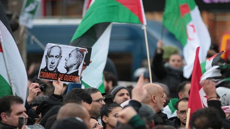 تظاهرات في فرنسا رفضا لزيارة نتانياهو (فيديو)