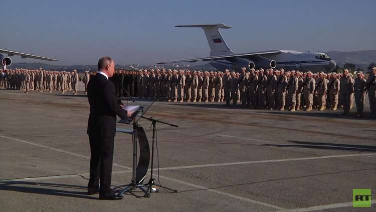 بوتين يحدد المراكز العسكرية التي ستحتفظ بها روسيا في سوريا