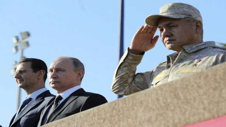 شكر خاص للعسكريين الروس الذين أمنوا زيارة بوتين إلى حميميم