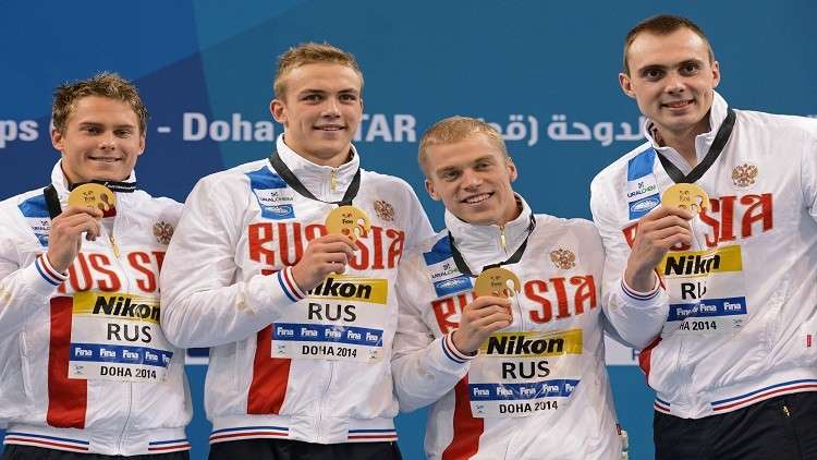 روسيا في صدارة جدول ميداليات بطولة أوروبا للسباحة