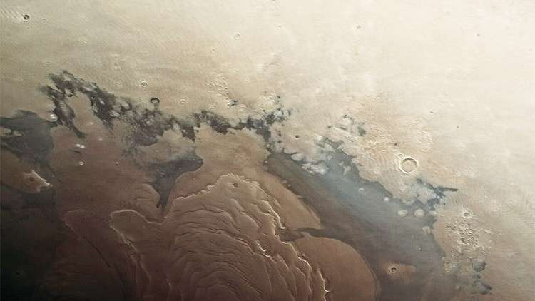 وكالة الفضاء الأوروبية تنشر صورة فريدة للمريخ