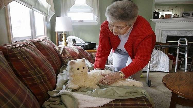 "القطة الروبوت" لمساعدة المسنين!