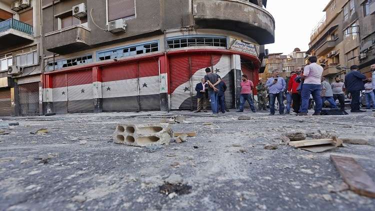 مقتل 3 أشخاص وإصابة 5 جراء سقوط قذائف في دمشق