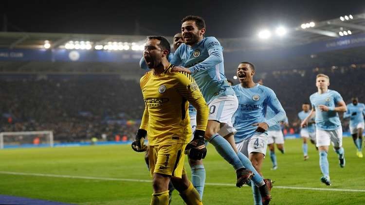 مانشستر سيتي إلى نصف نهائي كأس الرابطة على حساب ليستر (فيديو)