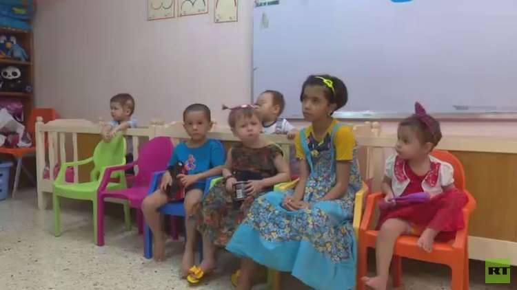 إجلاء 33 طفلا روسيا من العراق إلى الوطن