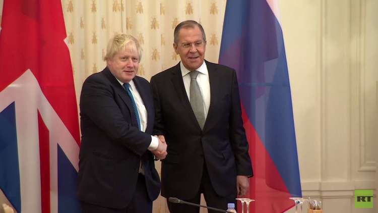 لافروف: مستوى العلاقات الروسية البريطانية منخفض جدا