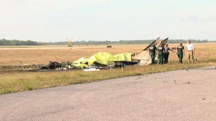 مقتل خمسة في حادث تحطم طائرة بولاية فلوريدا الأمريكية