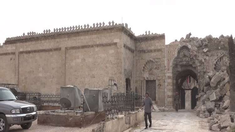 خطة لإعادة ترميم المسجد الأموي بحلب