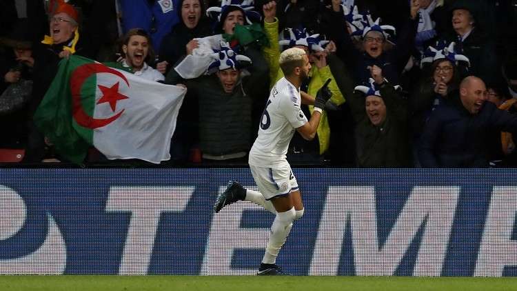 شاهد.. هدف الجزائري محرز لم ينقذ ذئاب ليستر سيتي