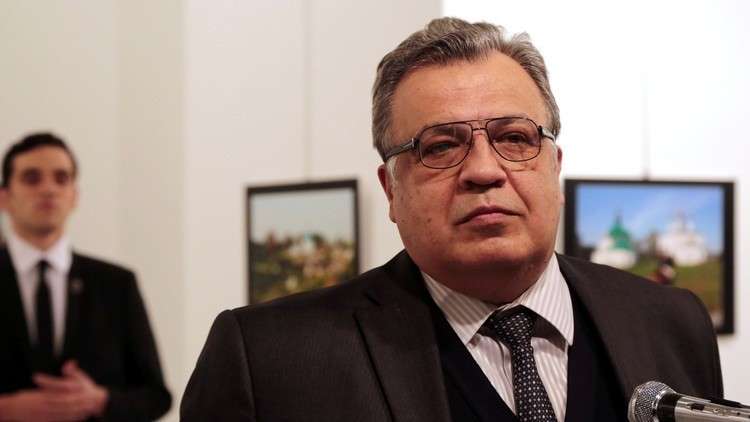 اعتقال منظم المعرض الذي شهد اغتيال السفير الروسي في تركيا