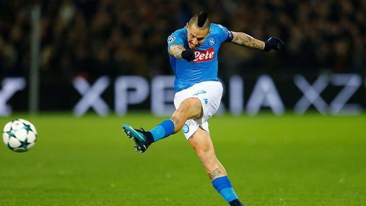 نابولي بطلا لمرحلة الذهاب في "الكالتشيو"