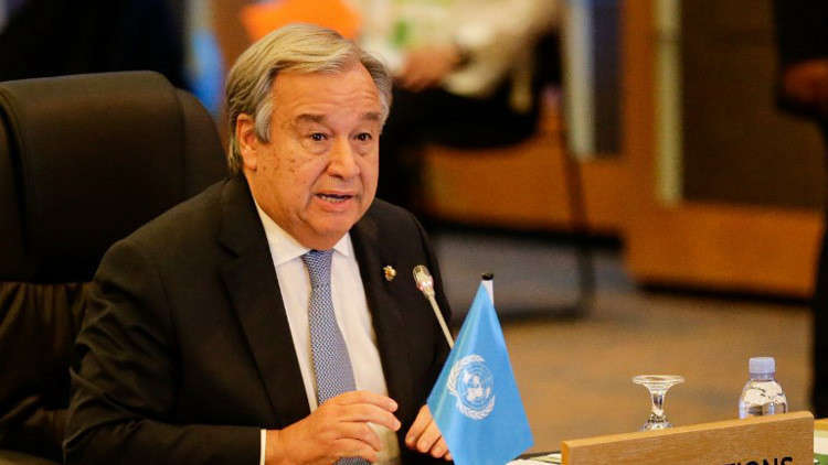 غوتيريش يعلن "الإنذار الأحمر"