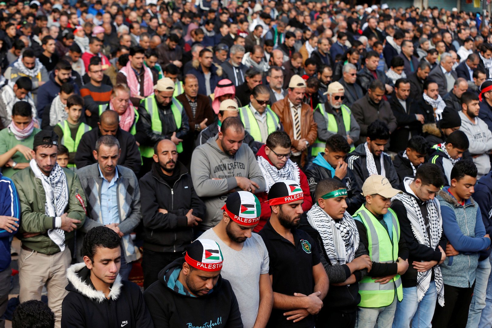 آلاف المتظاهرين في الأردن نصرة للقدس
