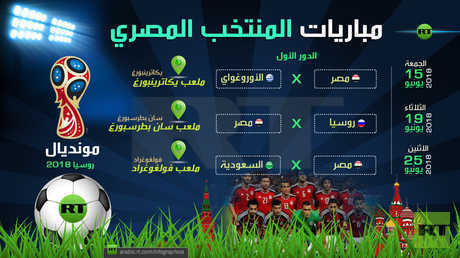 مباريات منتخب الفراعنة (الدور الأول-مونديال روسيا 2018)