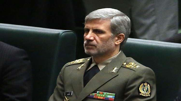 وزير الدفاع الإيراني: الأعداء يبذلون قصارى جهدهم لزعزعة أمن البلاد