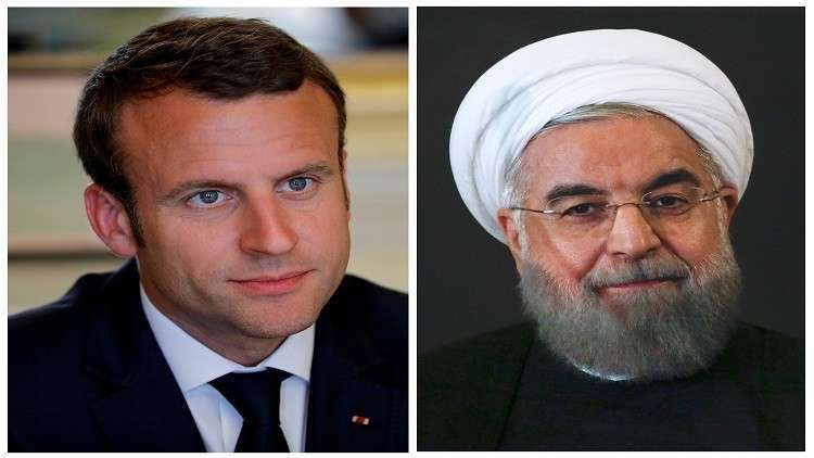 روحاني يطالب ماكرون بالتحرك ضد معارضي إيران في فرنسا