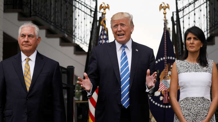 التقارب بين الكوريتين كشف الخلاف بين تيلرسون وهايلي