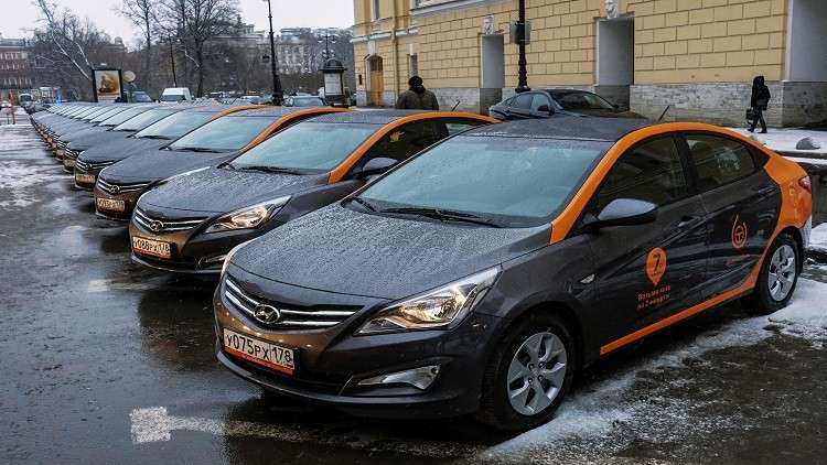 موسكو تسبق مدن الاتحاد الأوروبي بخدمة سيارة الأجرة 