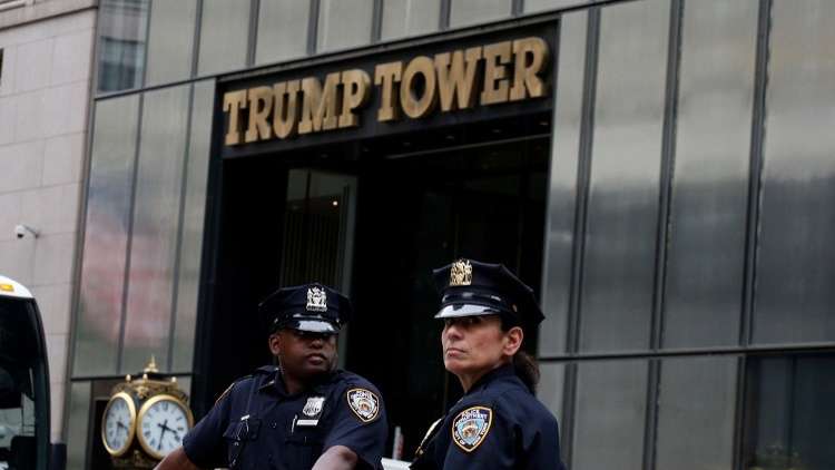 بلاغ عن خطر قرب "برج ترامب"!