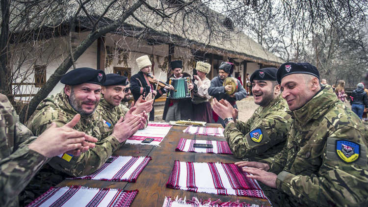 الفيلق الجورجي ينسحب من الجيش الأوكراني