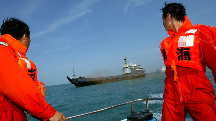 فقدان 32 شخصا في اصطدام سفينتين قبالة السواحل الصينية
