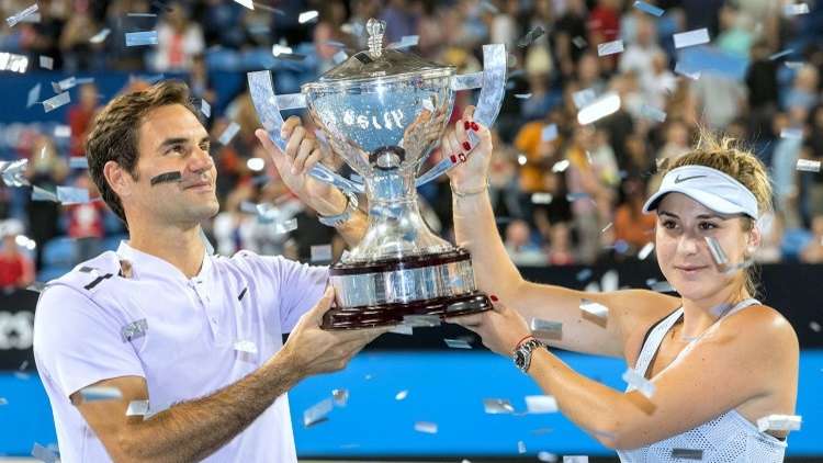 فيديو .. لقطة استعراضية رائعة في التنس