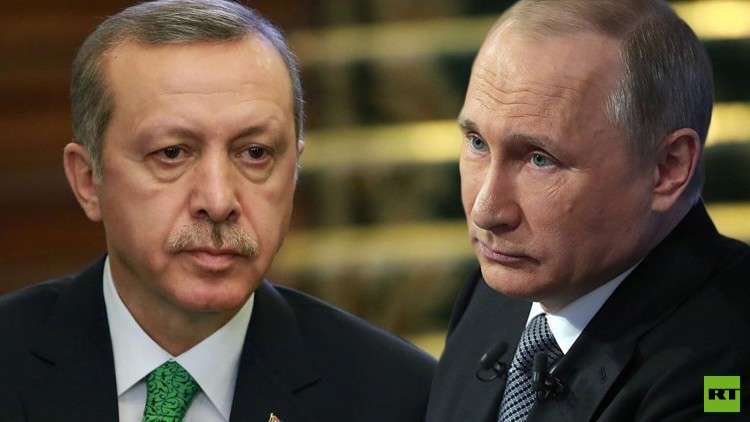 بوتين وأردوغان يتفقان على تكثيف التنسيق العسكري والاستخباراتي