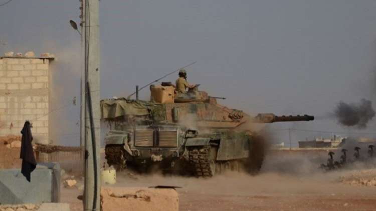 الجيش التركي يقصف مواقع 