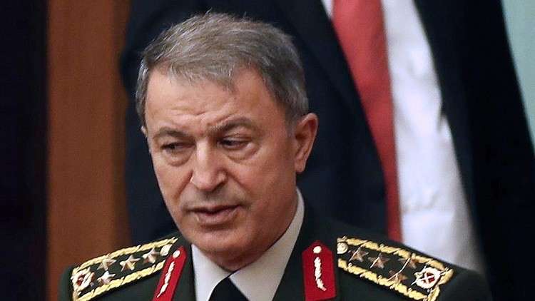 رئيس الأركان التركية: لن نسمح بتسليح الأكراد في سوريا