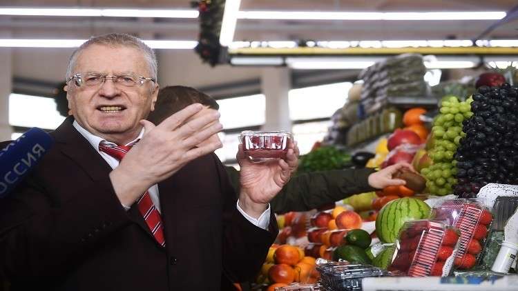 جيرينوفسكي يقرر تعاطي منشطات  