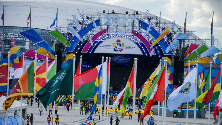 مهرجان الشباب والطلاب في سوتشي يفوز بجائزة عالمية