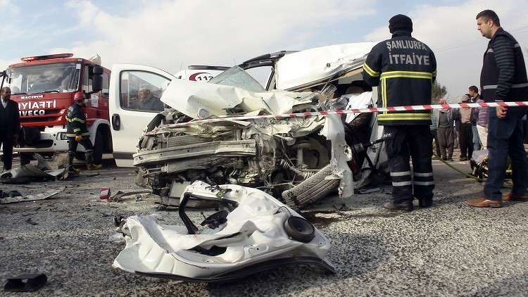 مصرع 11 شخصا في حادث مرور في تركيا