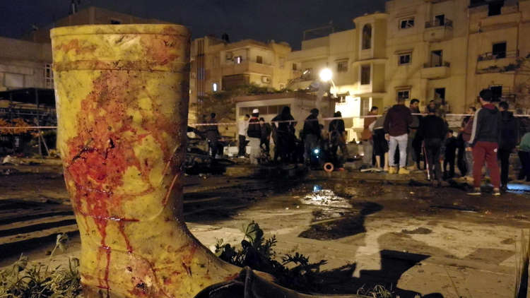 41 قتيلا بينهم مسؤول أمني رفيع في تفجيري بنغازي