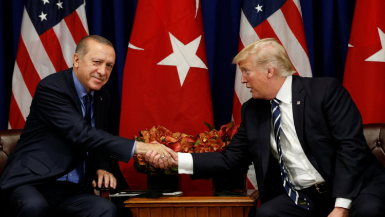 ترامب يحث أردوغان على خفض التصعيد في عفرين