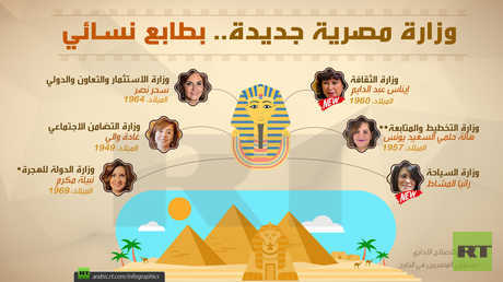 وزارة مصرية جديدة.. بطابع نسائي