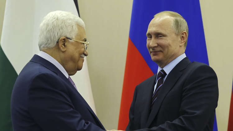 الكرملين: بوتين يلتقي عباس في سوتشي يوم 12 فبراير