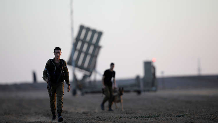 الجيش الإسرائيلي يعلن عن إطلاق صاروخ من قطاع غزة على إسرائيل