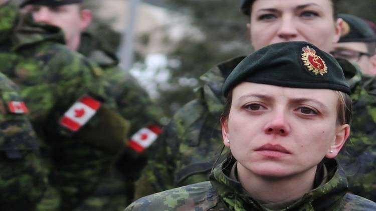 مناورات عسكرية كندية في القطب الشمالي