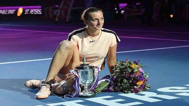 كفيتوفا تتوّج بلقب بطولة بطرسبورغ للتنس
