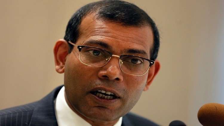 رئيس جزر المالديف السابق يناشد الهند حل أزمة بلاده