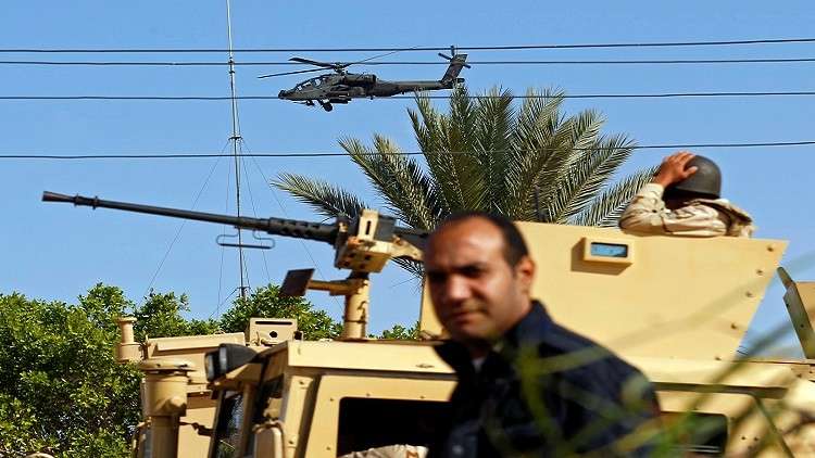 الجيش المصري يطلق عملية واسعة ضد العناصر الإرهابية في سيناء