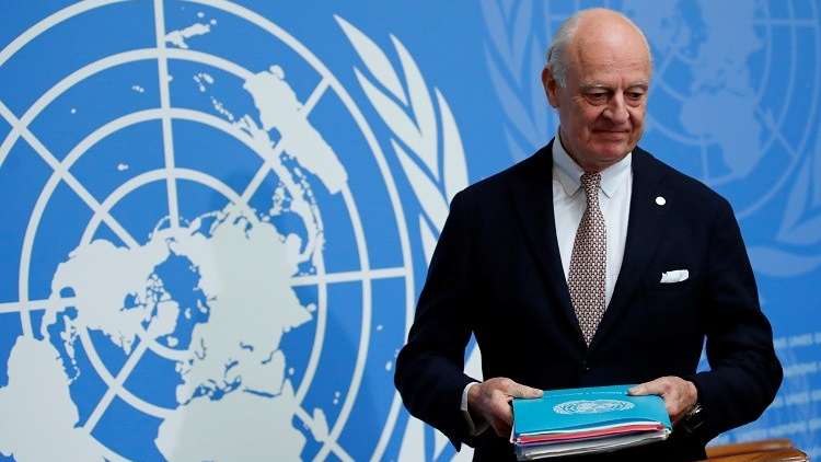 موسكو تحفز دي ميستورا على تشكيل اللجنة الدستورية السورية