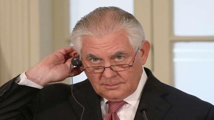 تيلرسون يزور الأردن وتركيا ولبنان ومصر والكويت الأسبوع المقبل