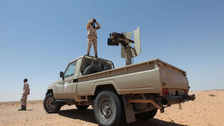 قوات موالية لحكومة الوفاق في محيط سرت