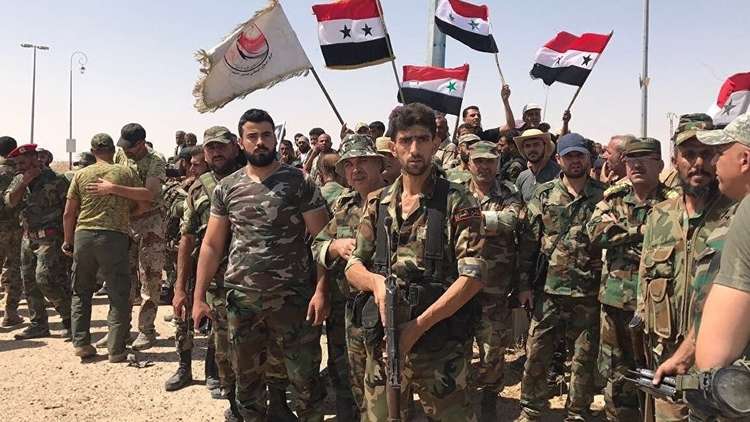 الجيش السوري يعلن إنهاء وجود 